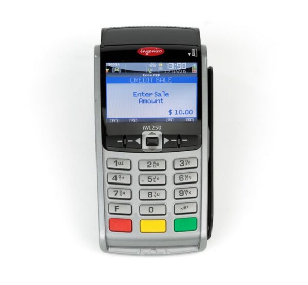 Ingenico iWL255 Wireless Credit Card Machine National Bankcard