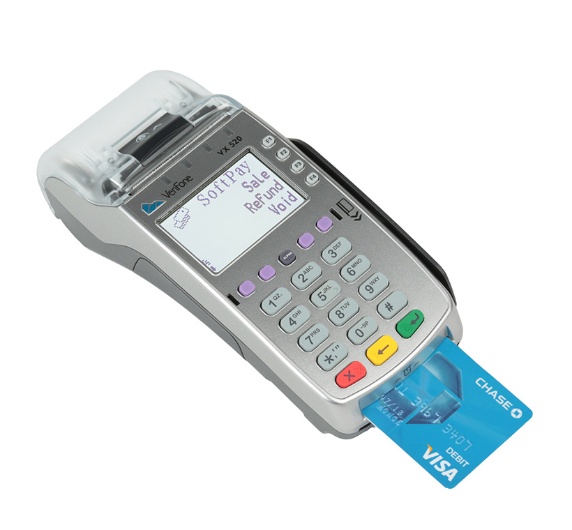 VeriFone VX 520 EMV Credit Card Machine for sale online 